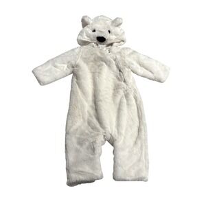 Pottery Barn Kids Baby Polar Bear Halloween Costume 0/6 Months